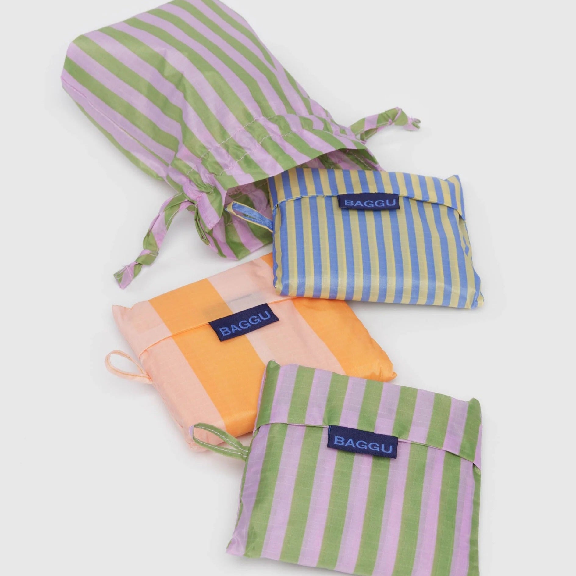BAGGU Standard Set of 3 (Hotel Stripe)