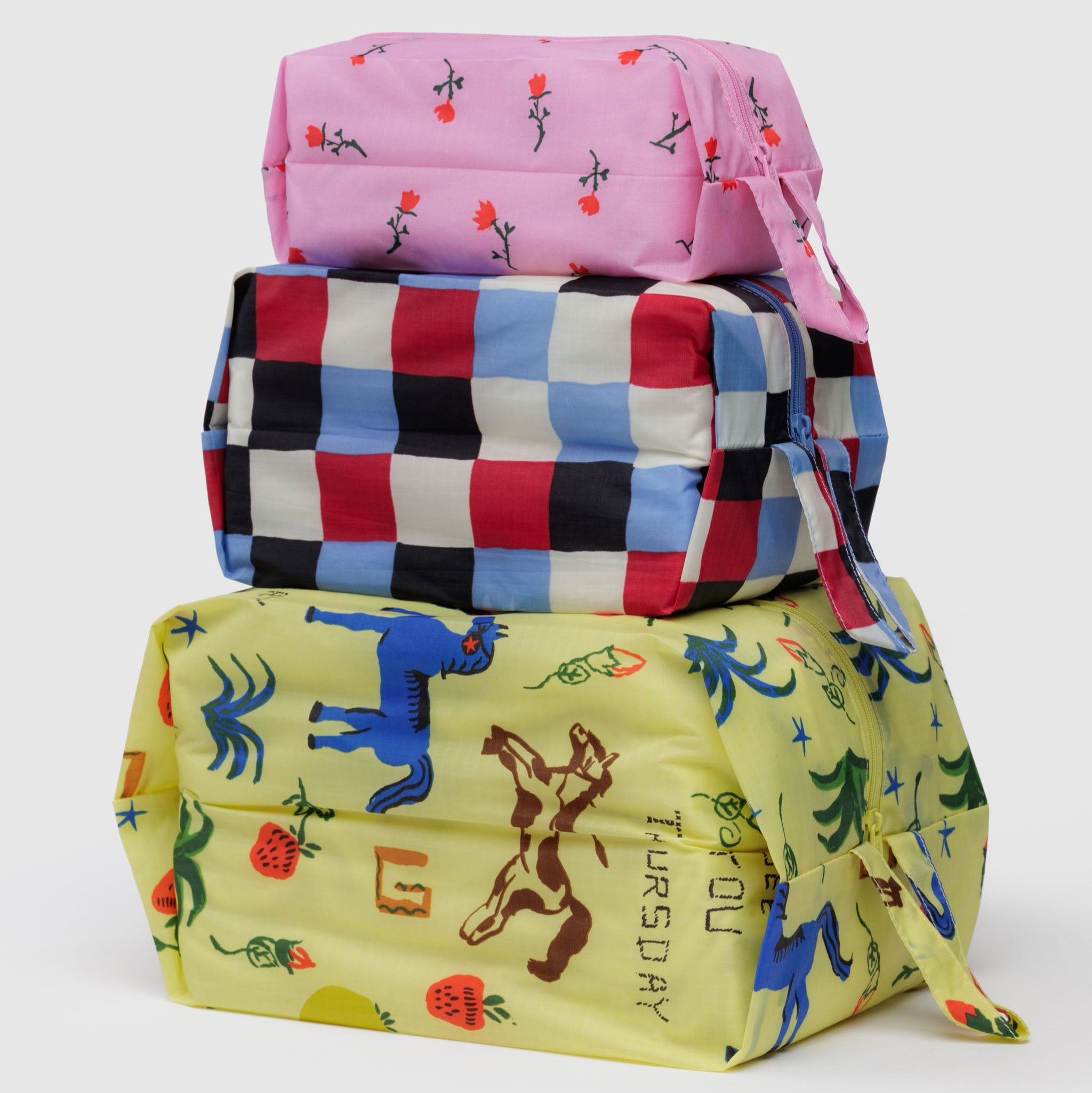 BAGGU 3D Zip (Painted Prairie)