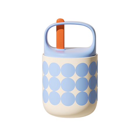Chako Lab - BaoBao Cup (White/Blue)