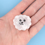 Mini Hair Claw (Bichon)