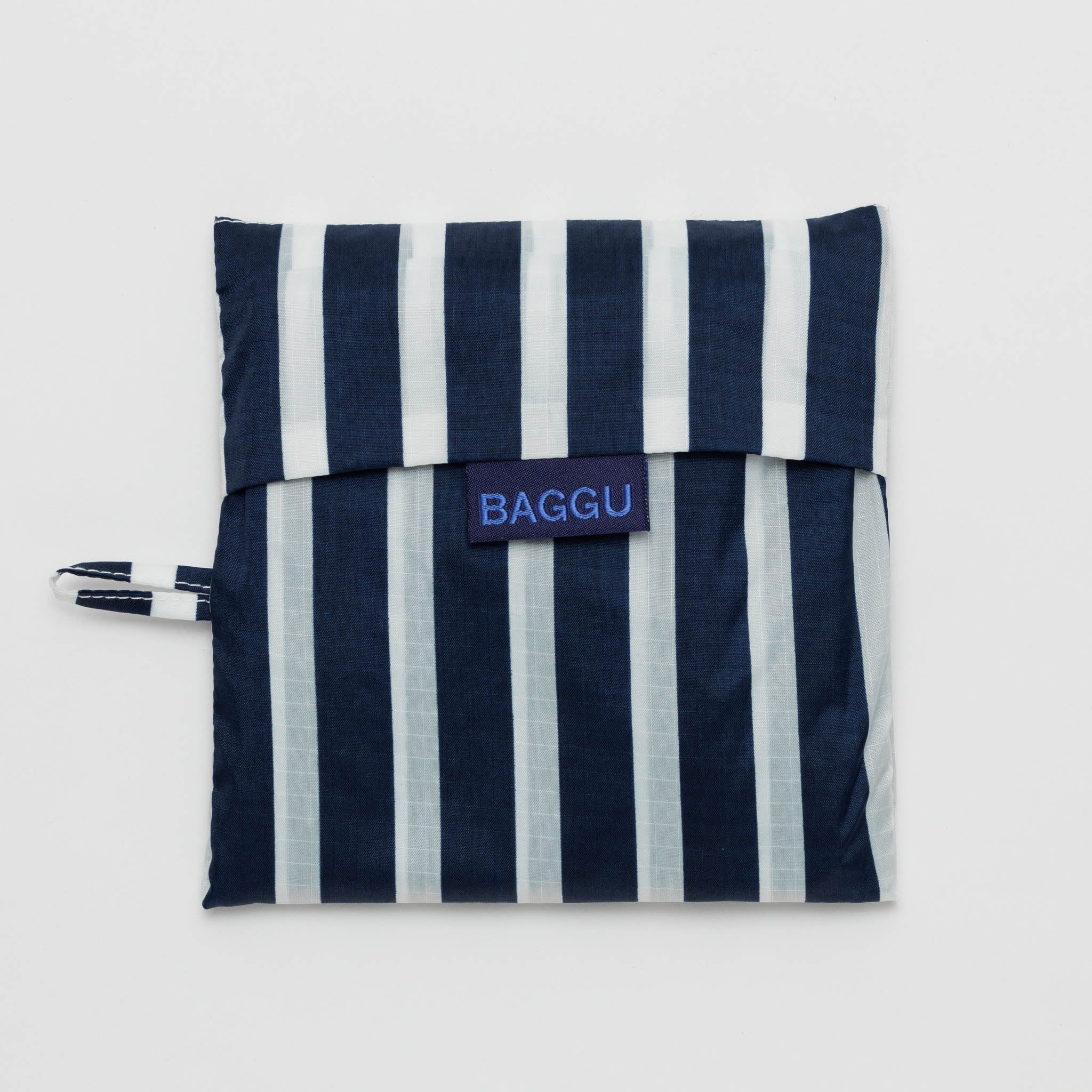 Big Baggu (Navy Stripe)