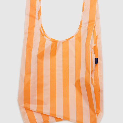 Big Baggu (Tangerine Wide Stripe)
