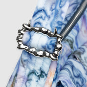 BAGGU Cargo Shoulder Bag (Blue Thorns)