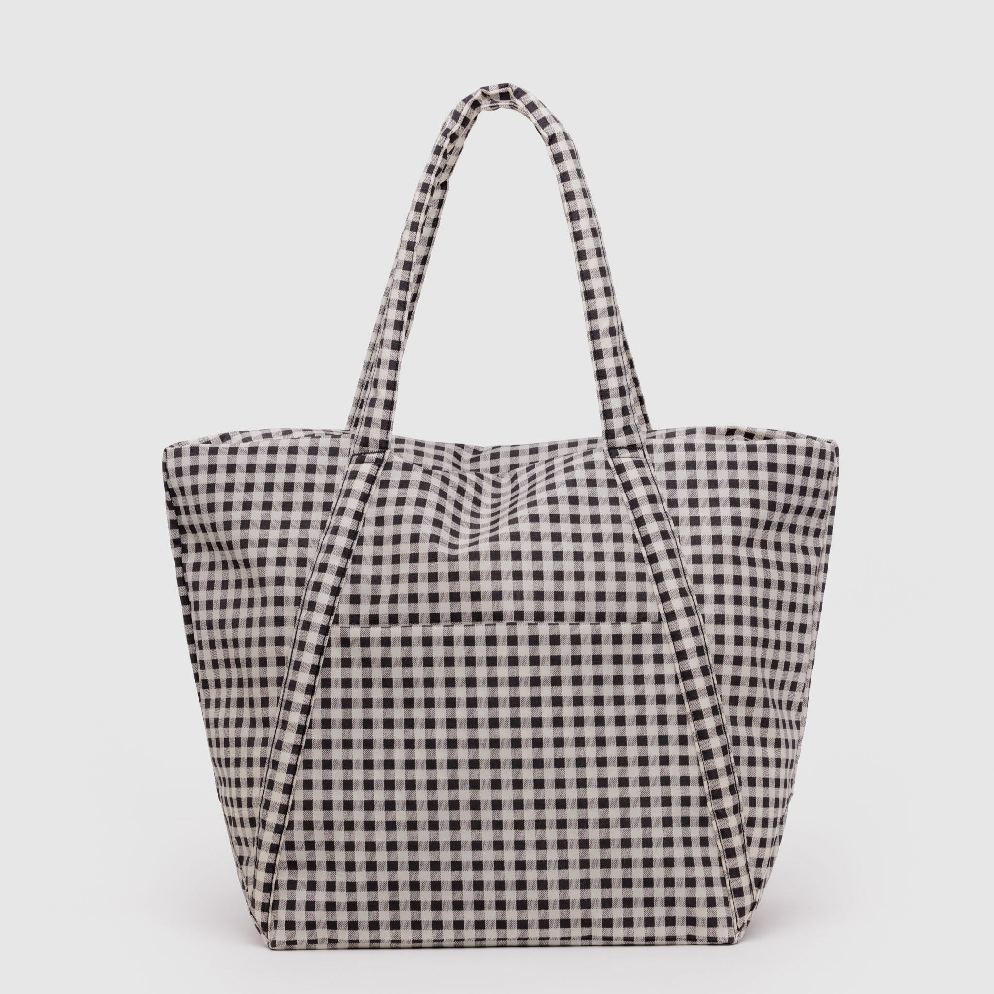 Cloud Bag - Black & White Gingham