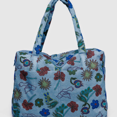Cloud Carry On Bag (Denim Birds)