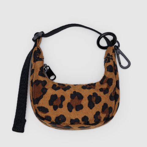 BAGGU Crescent Bag Charm (Leopard)