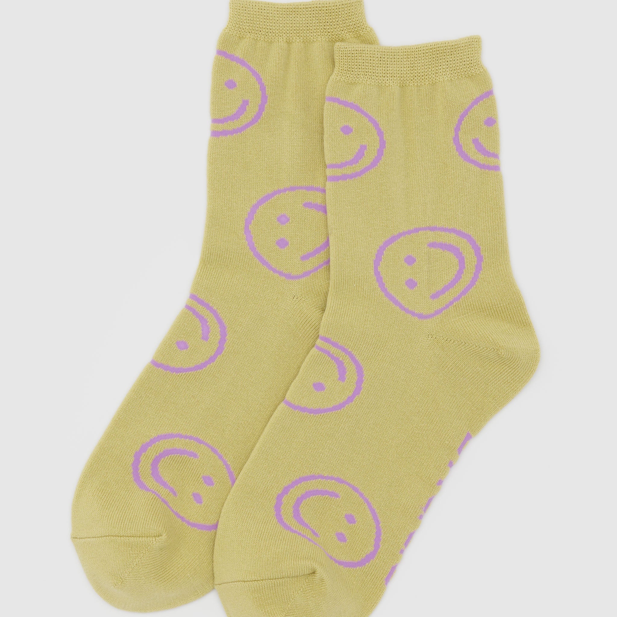 Crew Socks (Straw Happy)