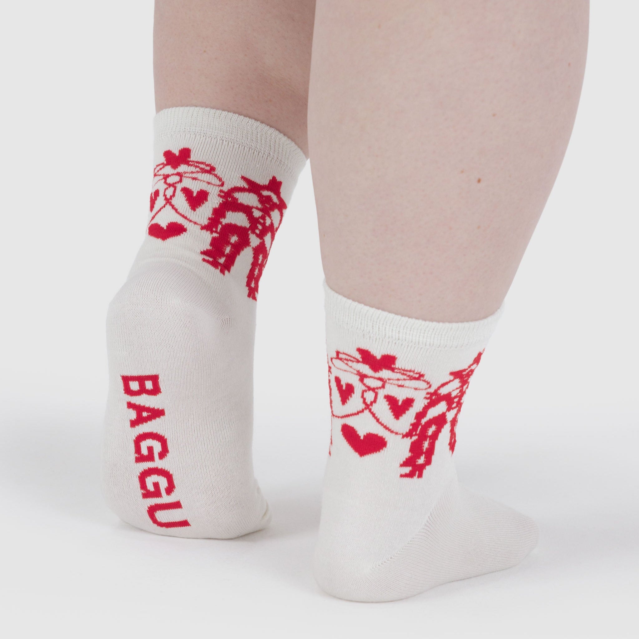 BAGGU Crew Socks (Cowgirl)