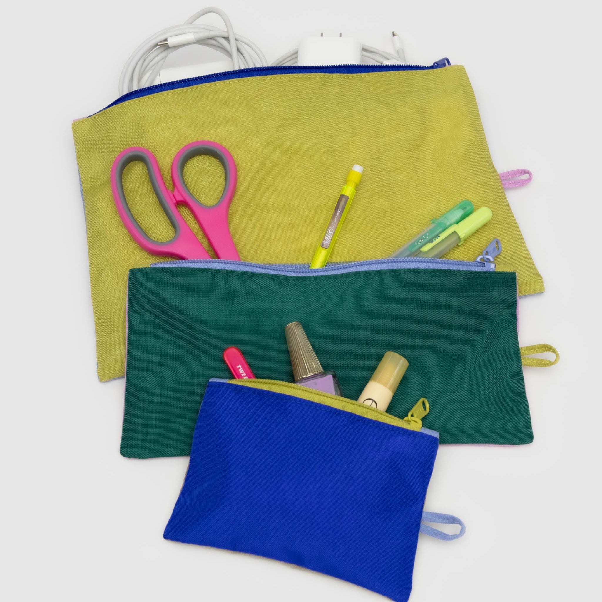 BAGGU Flat Pouch Set (Plein Air)