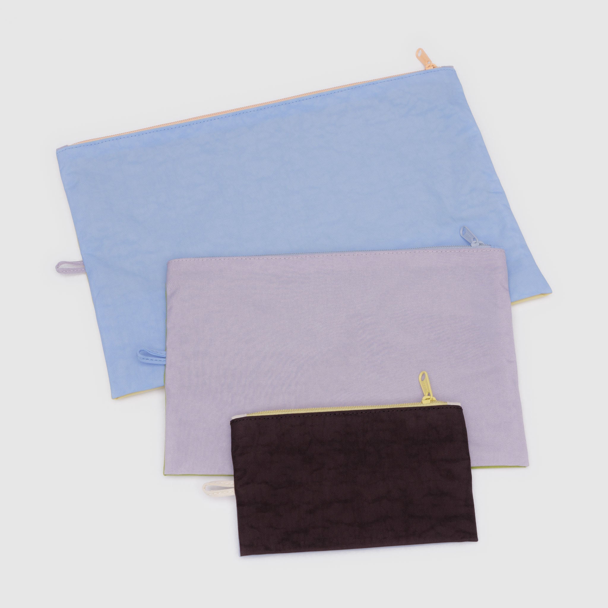BAGGU Go Pouch Set (Pastels Colorblock)