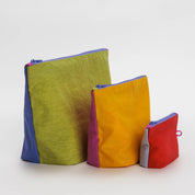 BAGGU Go Pouch Set (Vacation Colorblock)