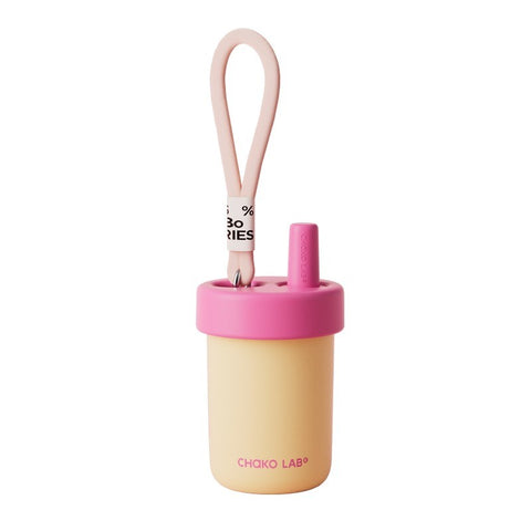 Chako Lab - BoBo Thermos Cup (Cream pink)