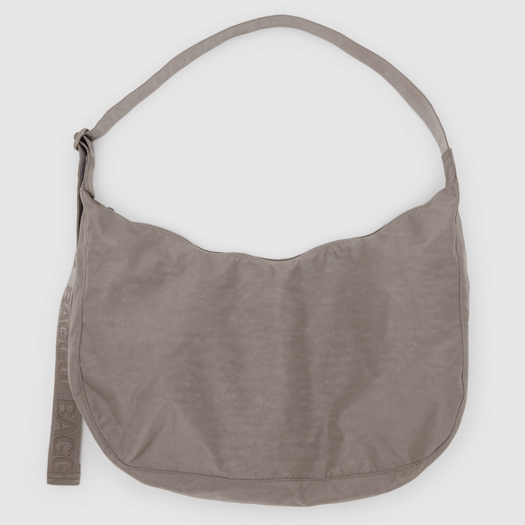 Large Crescent Nylon Bag (Dove)