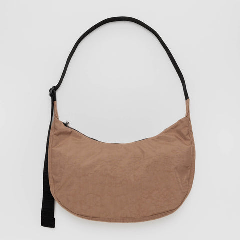 BAGGU Medium Crescent Nylon Bag (Cocoa)