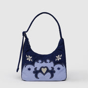 BAGGU Mini Nylon Shoulder Bag (Western Appliqué)