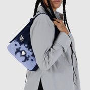 BAGGU Mini Nylon Shoulder Bag (Western Appliqué)