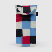 BAGGU Puffy Glasses Sleeve (Painted Check)