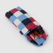 BAGGU Puffy Glasses Sleeve (Painted Check)