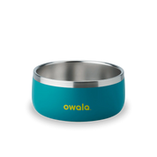 Pet Bowl 24/48oz Stainless Steel - Turquoise & Caicos
