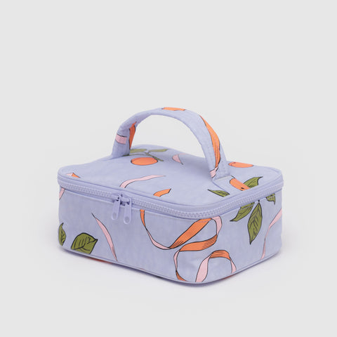 BAGGU Small Cosmetic Case - Apricots & Ribbons