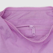 BAGGU Small Nylon Crescent Bag (Peony)