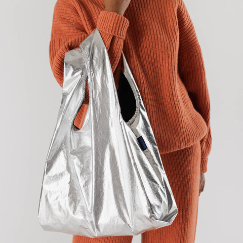 BAGGU Standard (Metallic Silver)