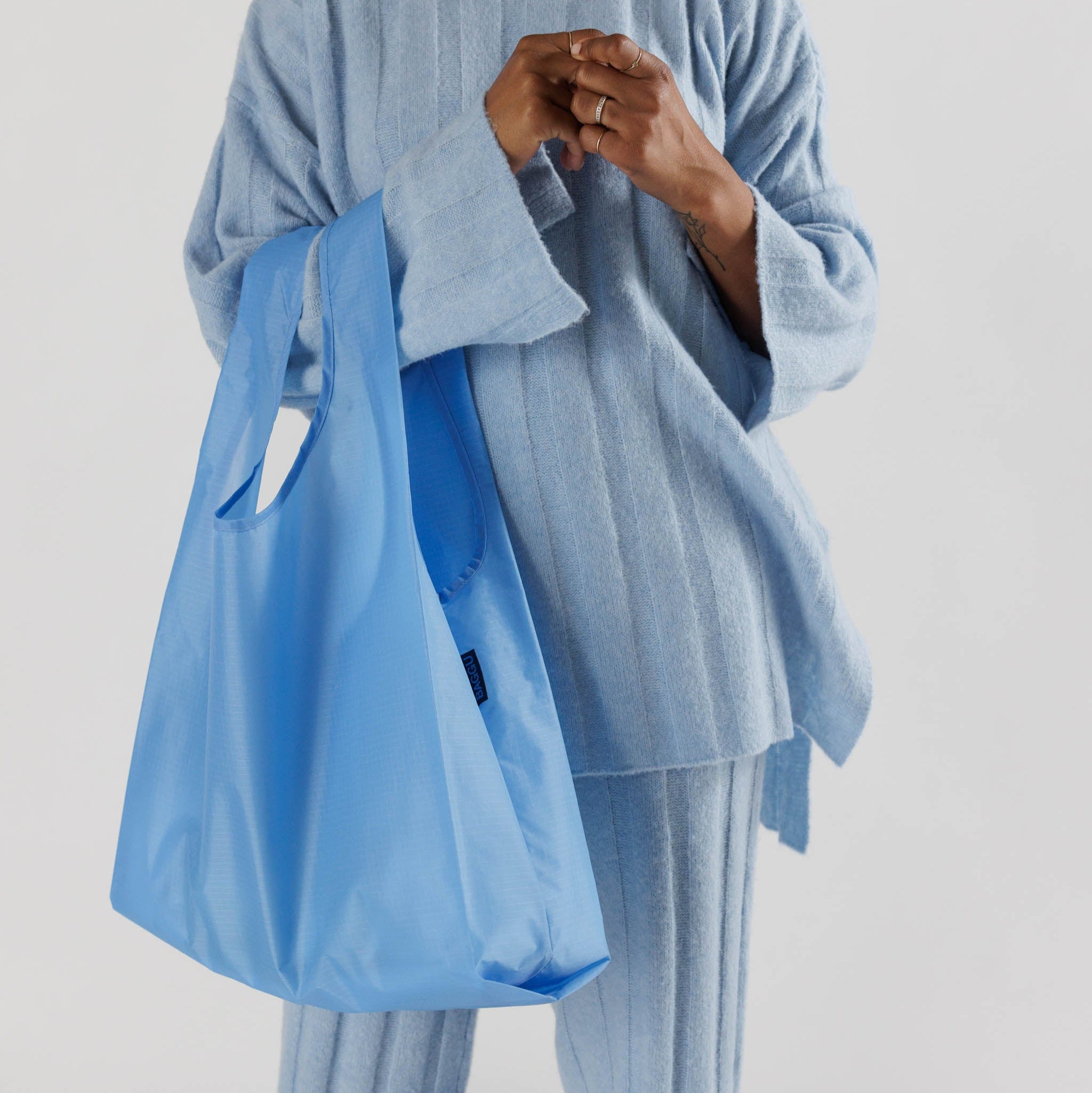 BAGGU Standard Reusable Bag (Soft Blue)