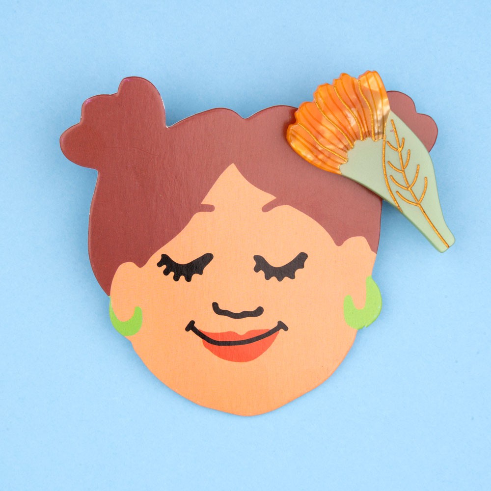 Hair Clip (Calendula)