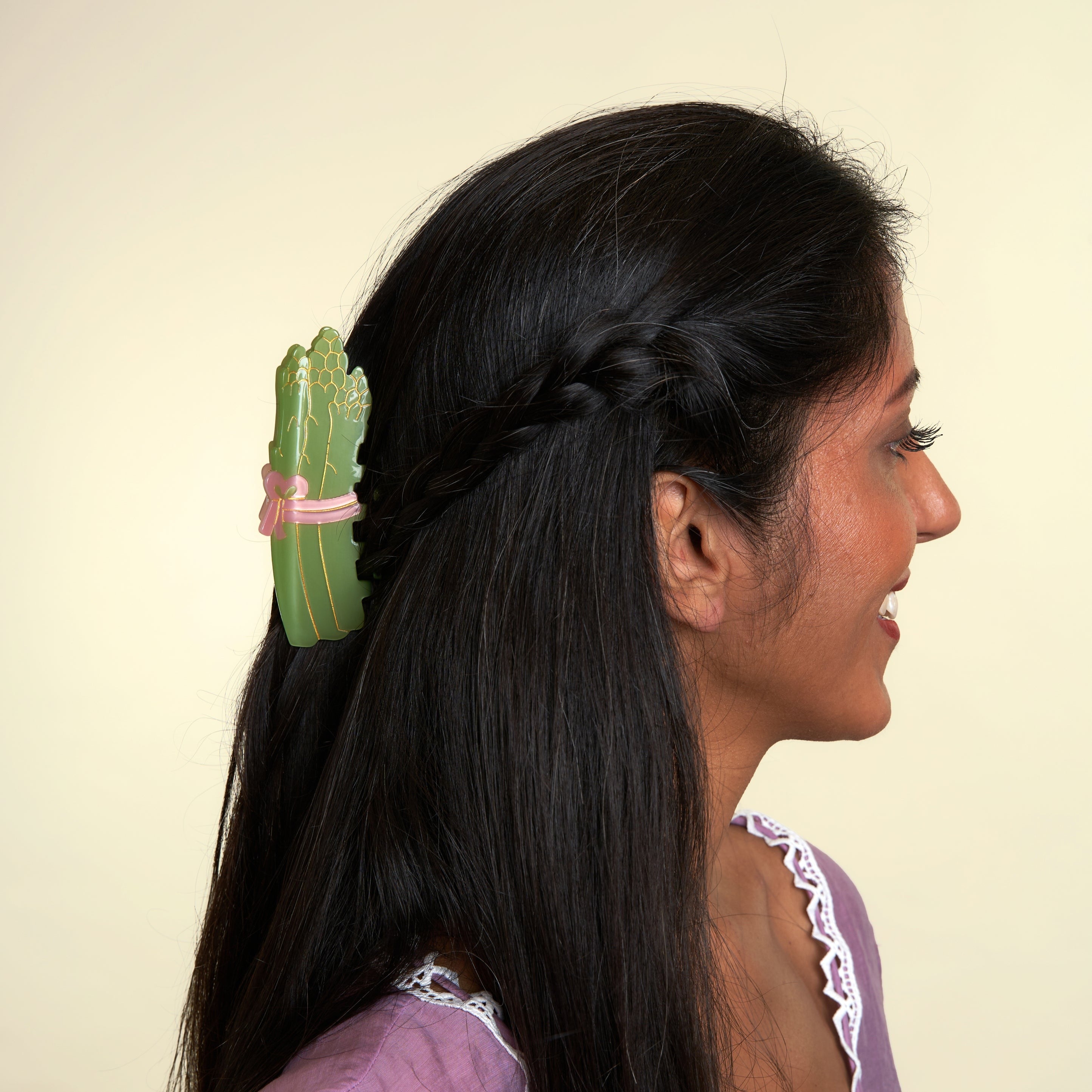 Coucou Suzette Hair Claw (Asparagus)
