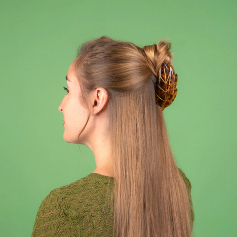 Hair Claw (Leaf)