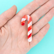 Hair Clip (Candy cane)