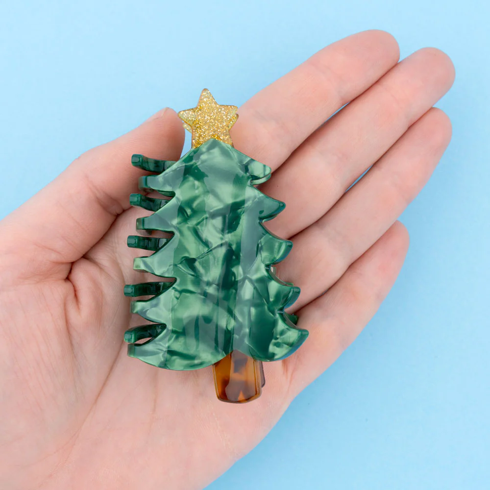 Hair Claw (Christmas tree)