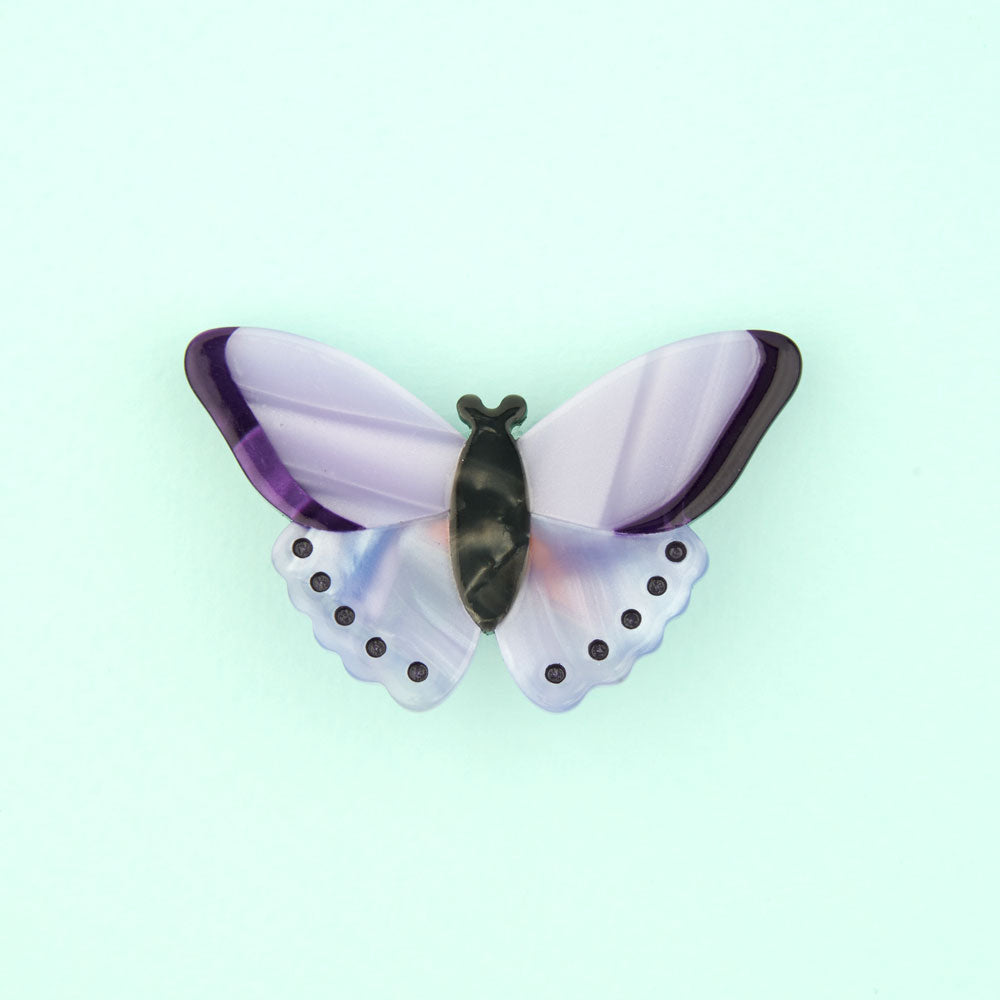 Coucou Suzette Hair Clip (Purple Butterfly)