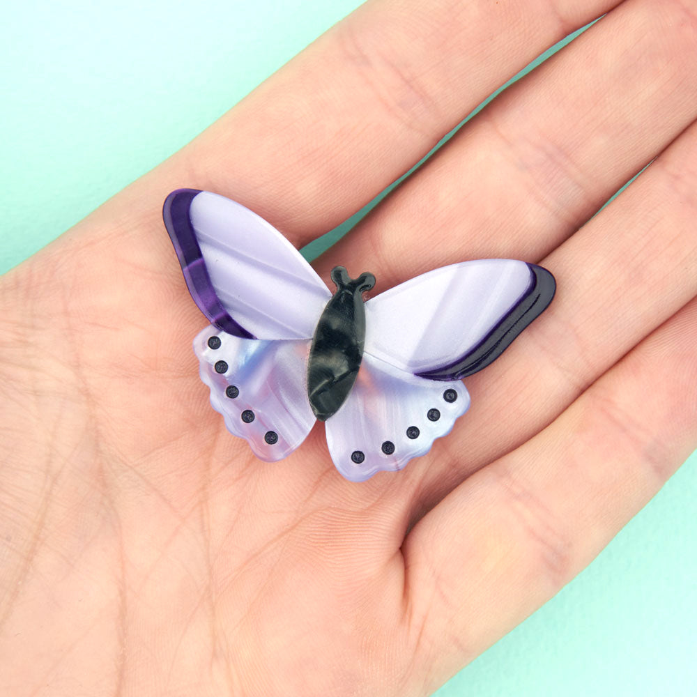 Coucou Suzette Hair Clip (Purple Butterfly)