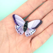 Coucou Suzette Hair Clip (Purple Butterfly)