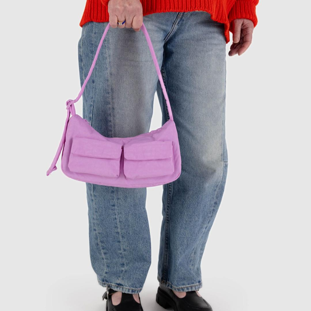 BAGGU Cargo Shoulder Bag (Peony)