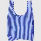 BAGGU Standard Reusable Bag (Blue Painted Stripe)