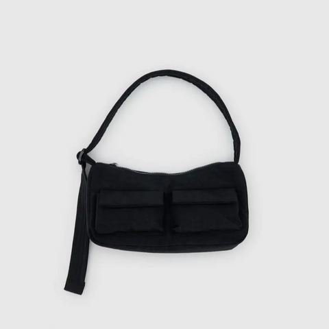 BAGGU Cargo Shoulder Bag - Black25