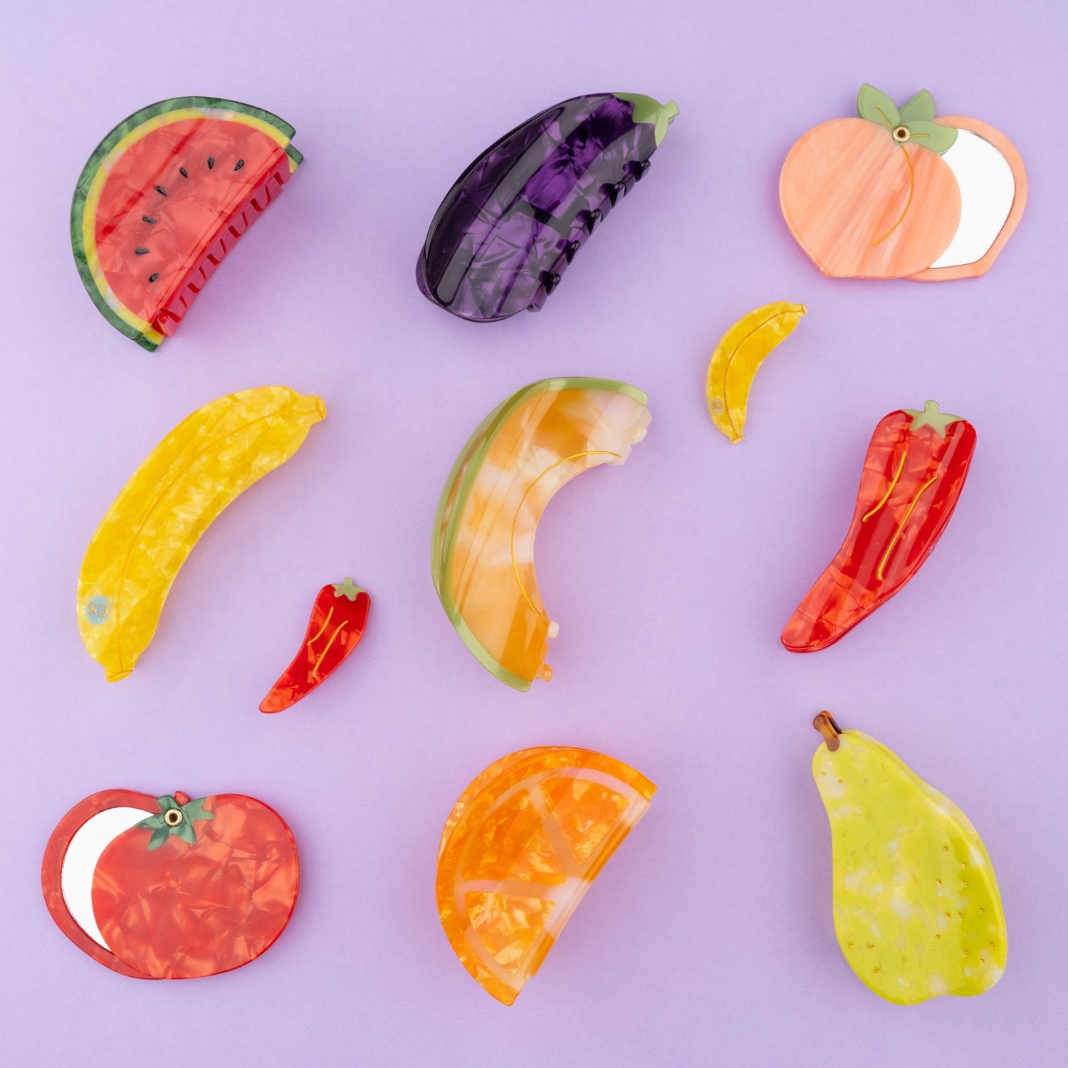 Hair Claw (Watermelon)