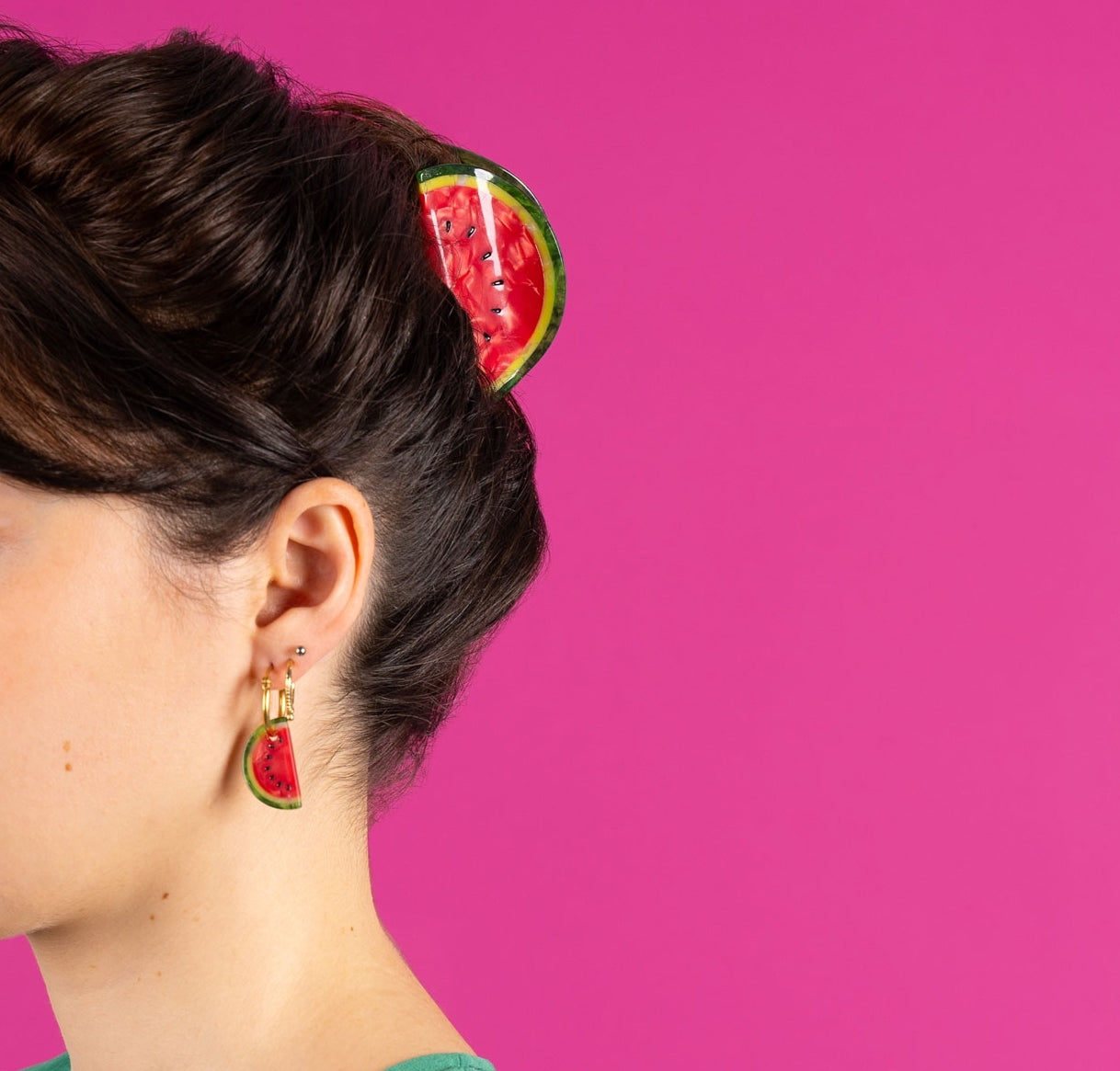 Hair Claw (Watermelon)