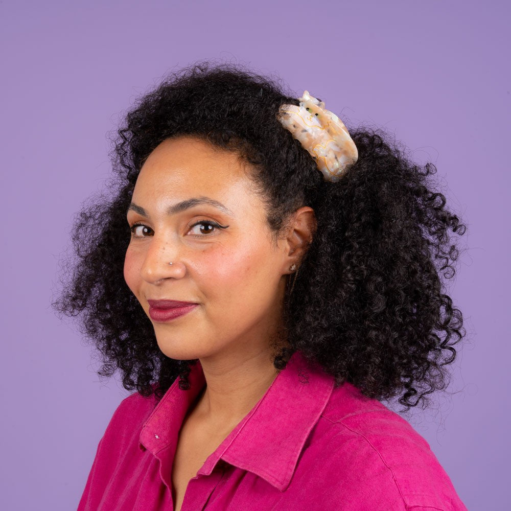 Hair Claw (Ginger Cat)