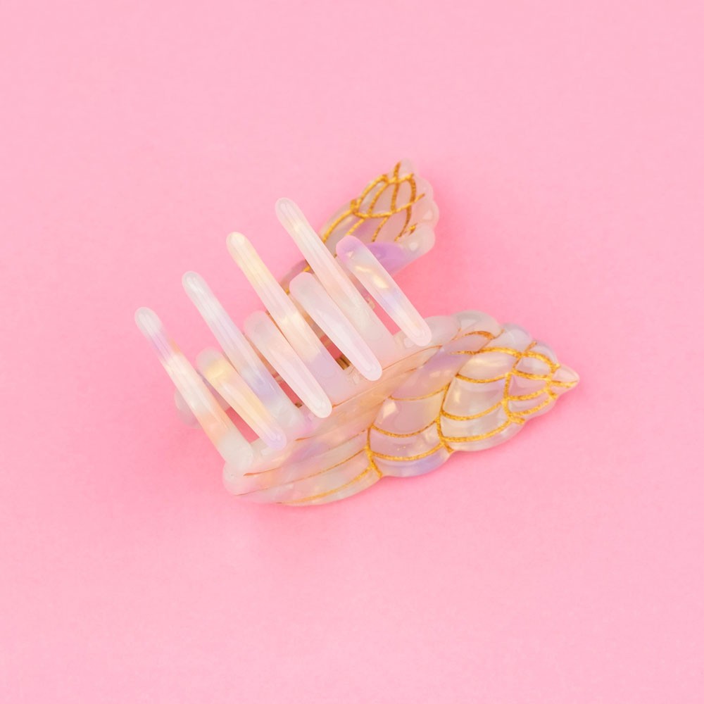 Mini Hair Claw (Shell)
