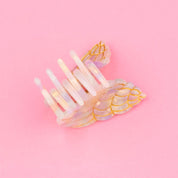 Mini Hair Claw (Shell)
