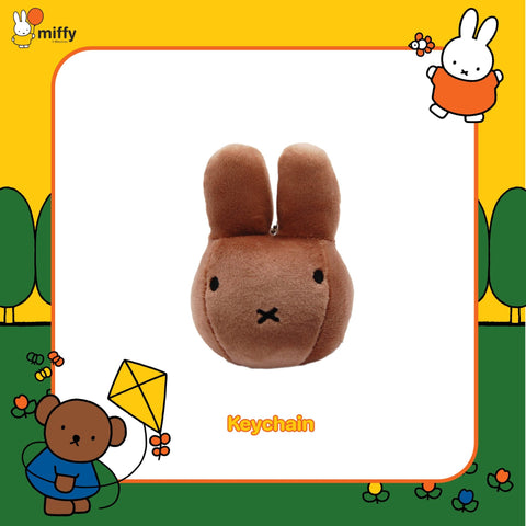 Codec Keychain Miffy Head - Brown