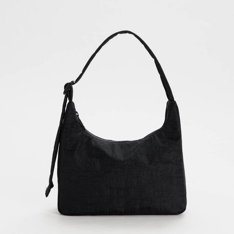 BAGGU Mini Nylon Shoulder Bag - Black