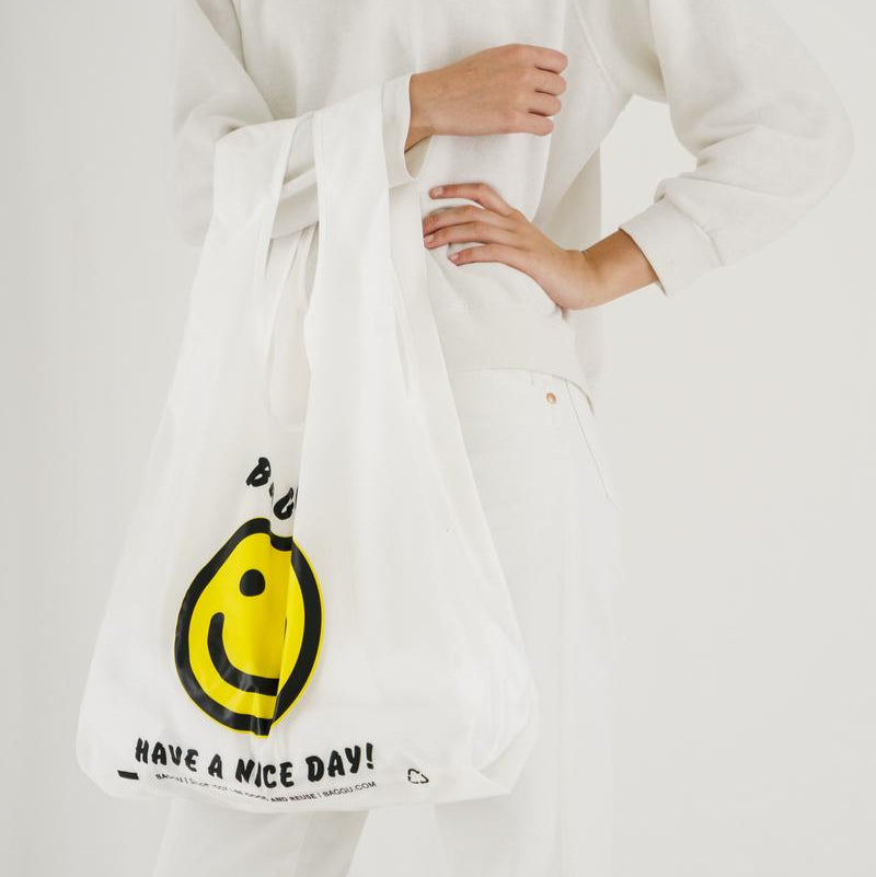 BAGGU Standard Reusable Bag (Thank You Happy)