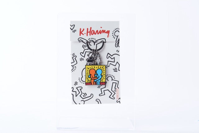 Pintrill KEITH HARING - Friends Keychain