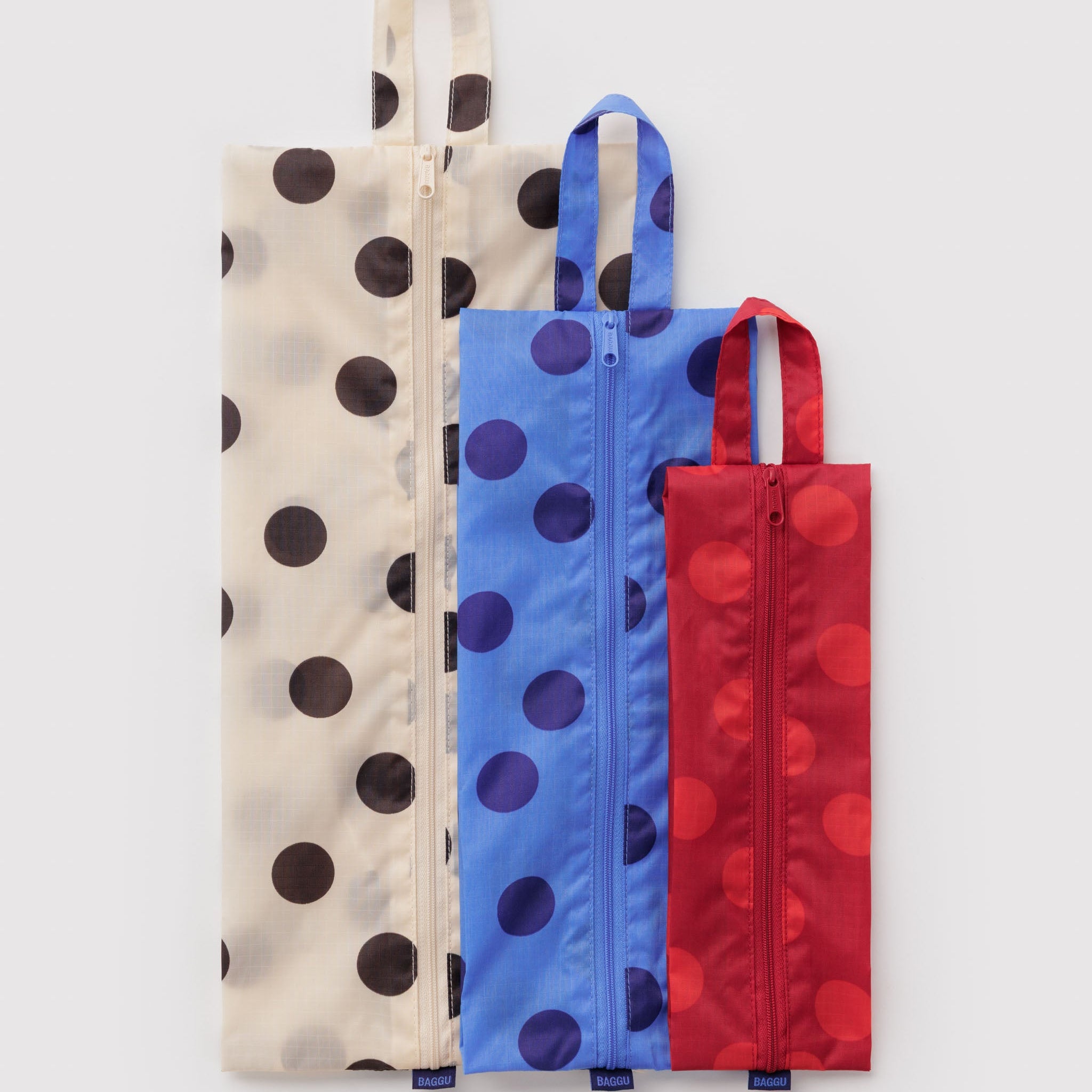 BAGGU 3D Zip (Polka Dot Mix)