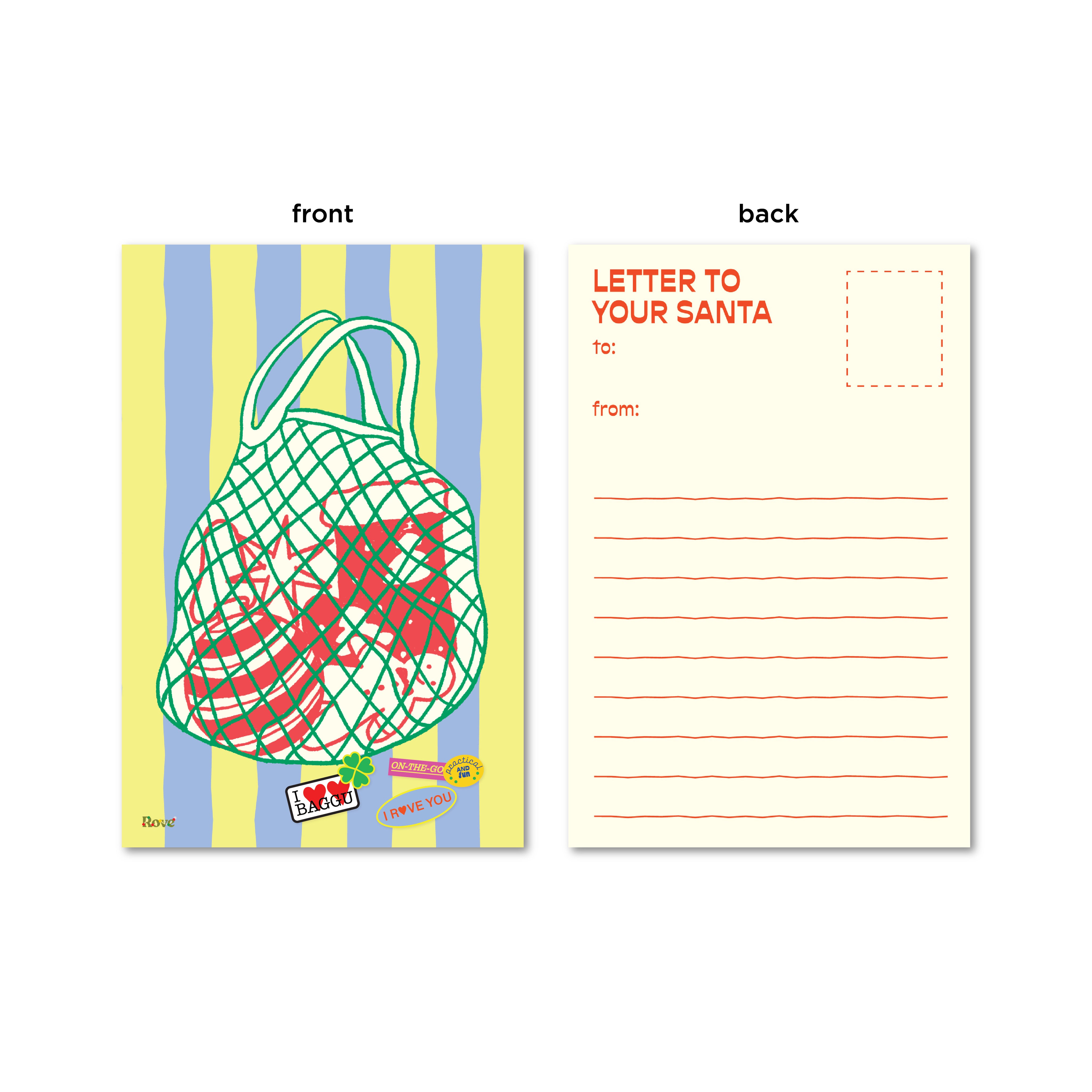 Postcard - Shopping Bag