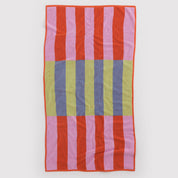 BAGGU Bath Towel (Pool Stripe)